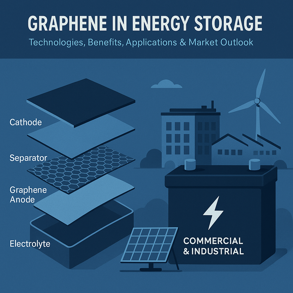 Graphene in Energy Storage: Technologies, Benefits, Applications & Market Outlook