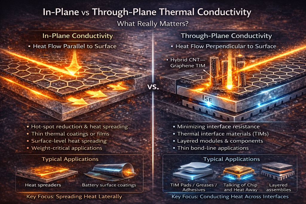 In-Plane vs Through-Plane Thermal Conductivity – What Really Matters