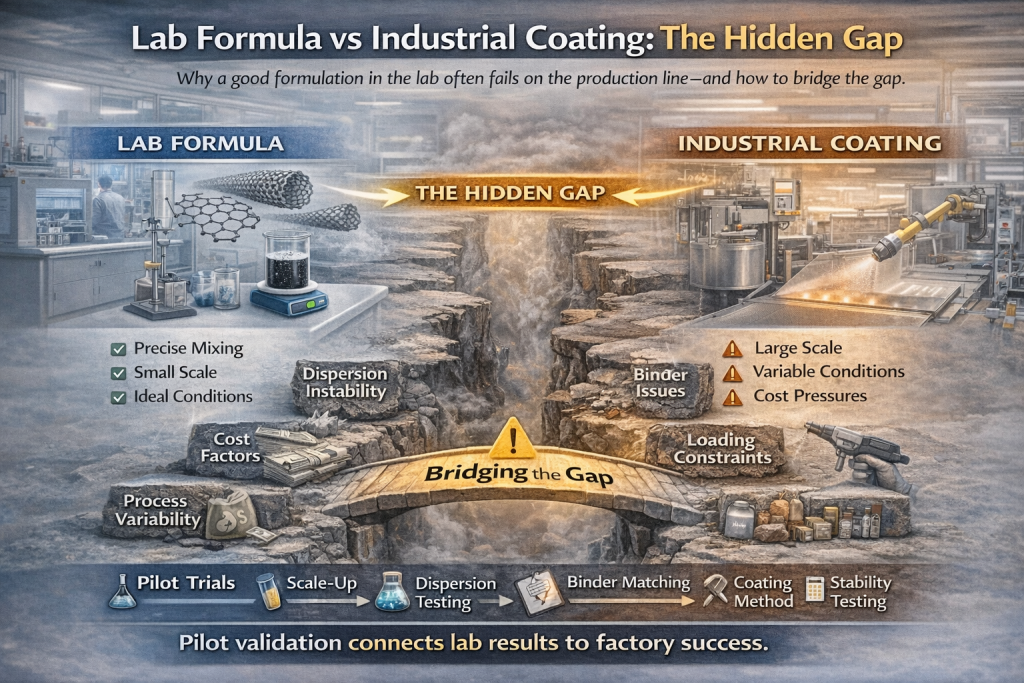 Lab Formula vs Industrial Coating: The Hidden Gap