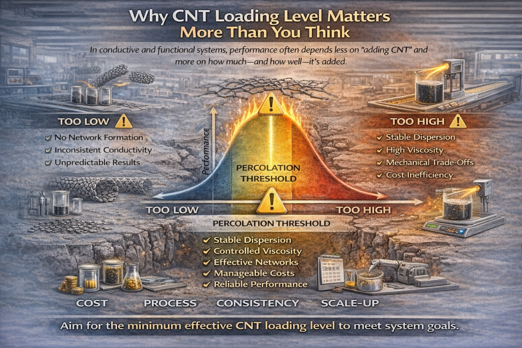 Why CNT Loading Level Matters More Than You Think