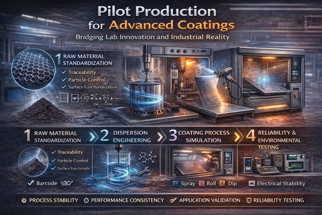 Pilot Production for Advanced Coatings