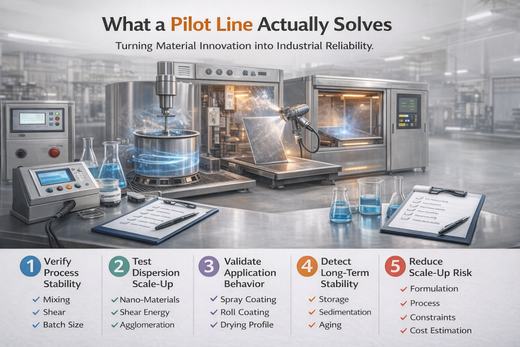 What a Pilot Line Actually Solves