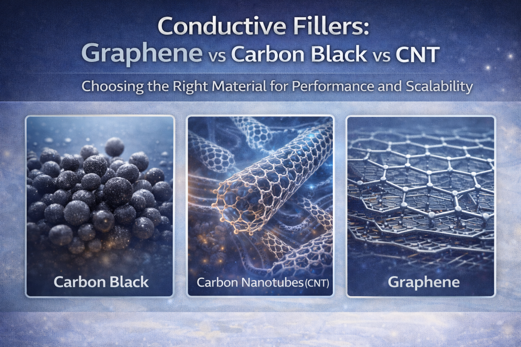Conductive Fillers: Graphene vs Carbon Black vs CNT