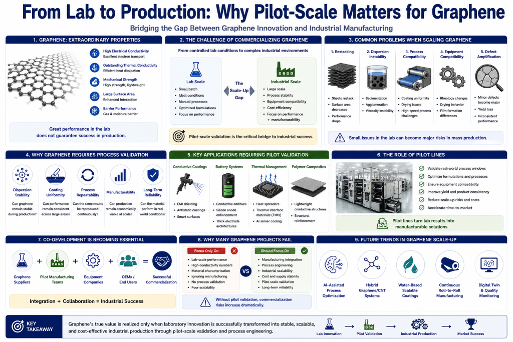 From Lab to Production: Why Pilot-Scale Matters for Graphene