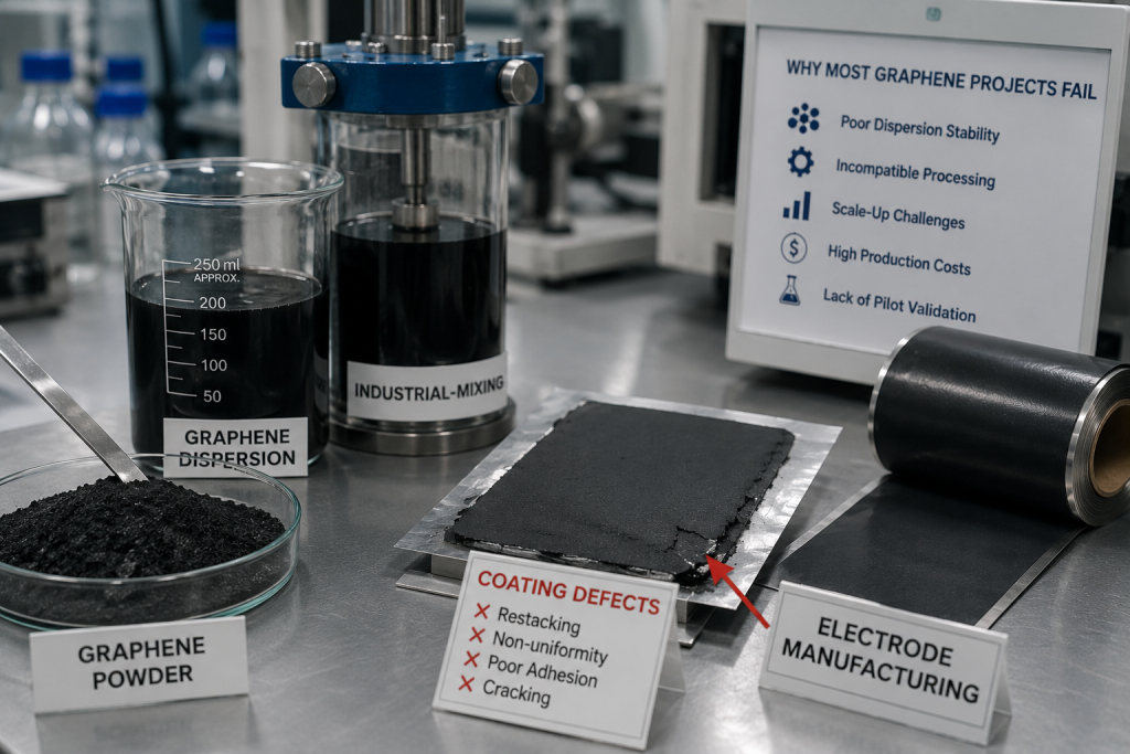 Why Most Graphene Projects Fail Before Industrialization