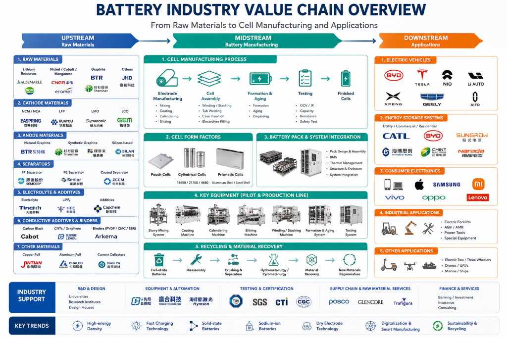 Battery Prototyping and Pilot-Scale Manufacturing: From Material Design to B-Sample Industrialization
