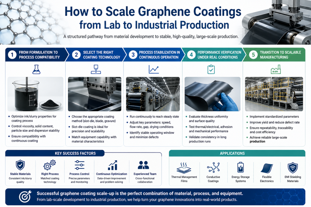 How to Scale Graphene Coatings from Lab to Industrial Production