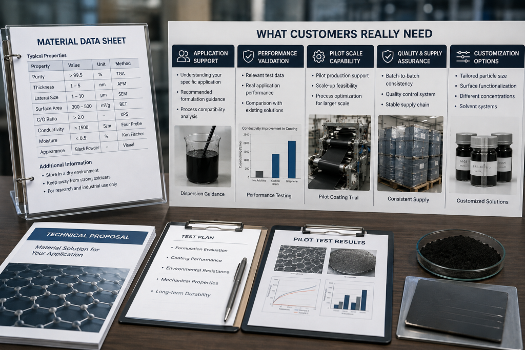 What Customers Really Need Beyond Material Data Sheets