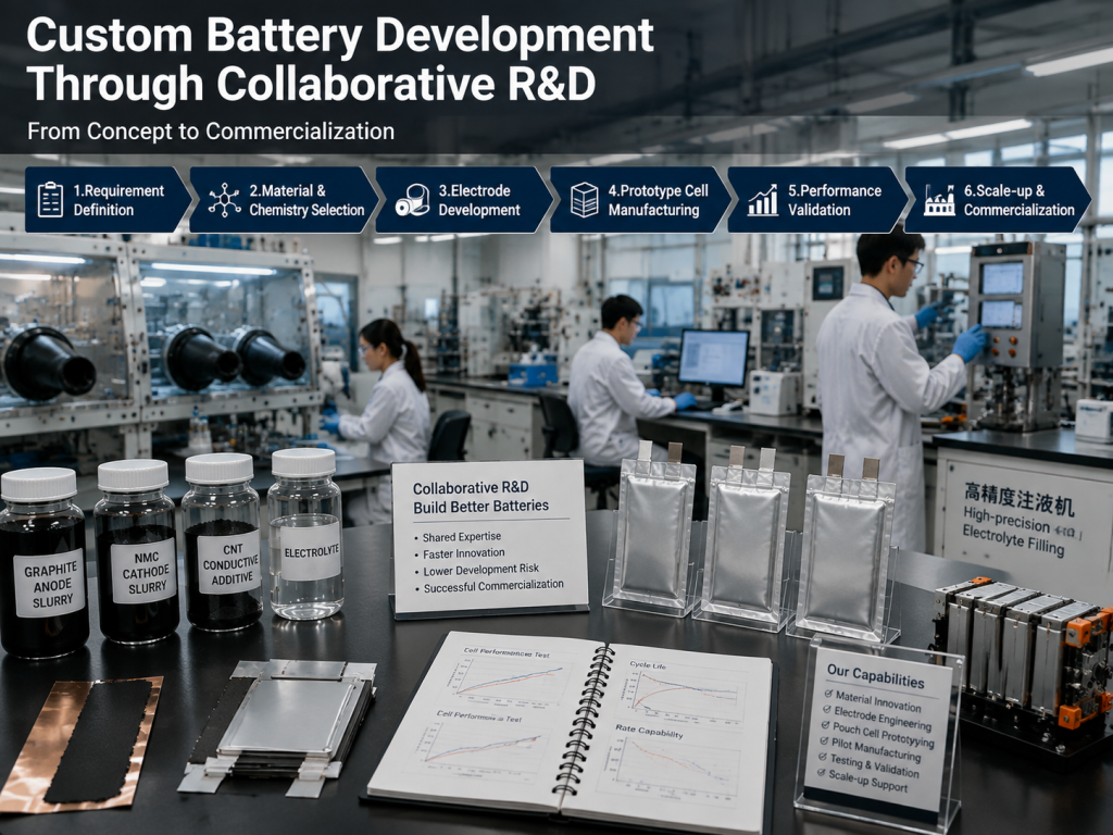 Custom Battery Development Through Collaborative R&D