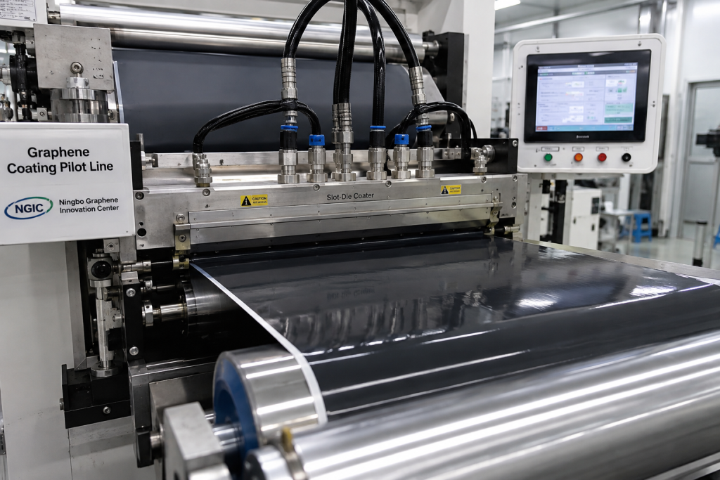 Process Window Development in Graphene Pilot Production