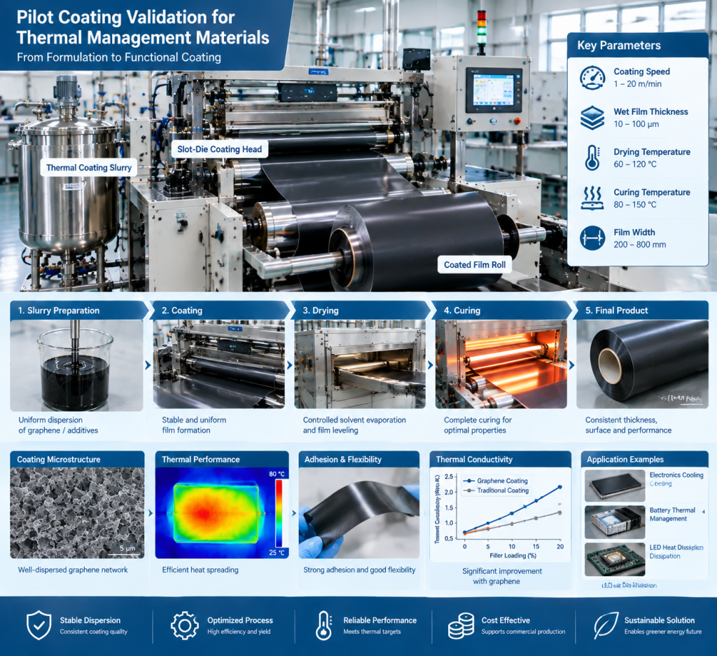 Pilot Coating Validation for Thermal Management Materials