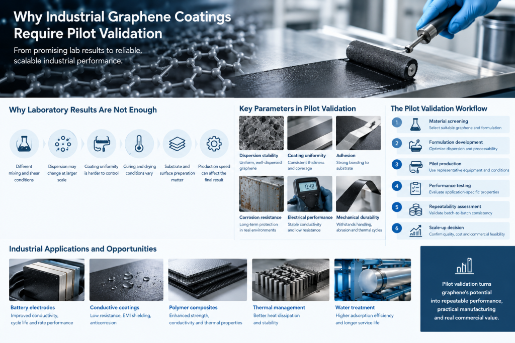 Why Industrial Graphene Coatings Require Pilot Validation
