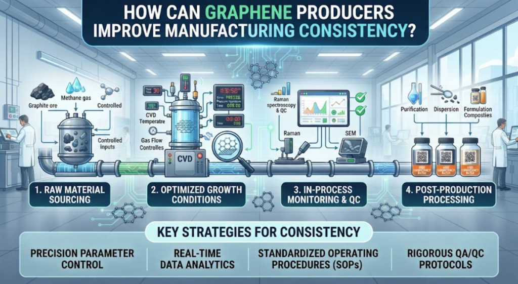 How Can Graphene Producers Improve Manufacturing Consistency?